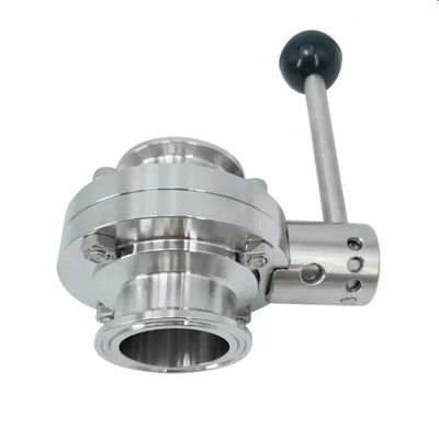 ভালো দাম ISO9001 সর্বোচ্চ 145psi SS304 স্বাস্থ্যকর প্রজাপতি ভালভ অনলাইন
