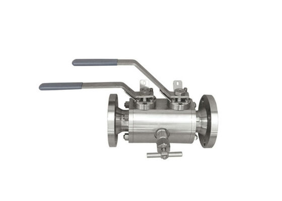 ভালো দাম ডাবল ব্লিড এবং ব্লক সকেট ওয়েল্ড ASME150 DBB বল ভালভ অনলাইন