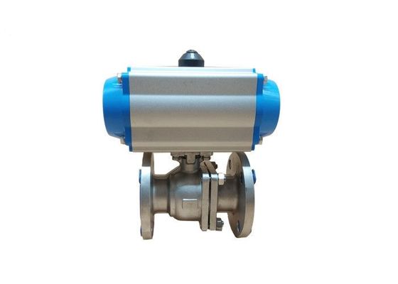 ভালো দাম SS316 50A পূর্ণ বন্দর বায়ুসংক্রান্ত অ্যাকিউটেড বল ভালভ অনলাইন